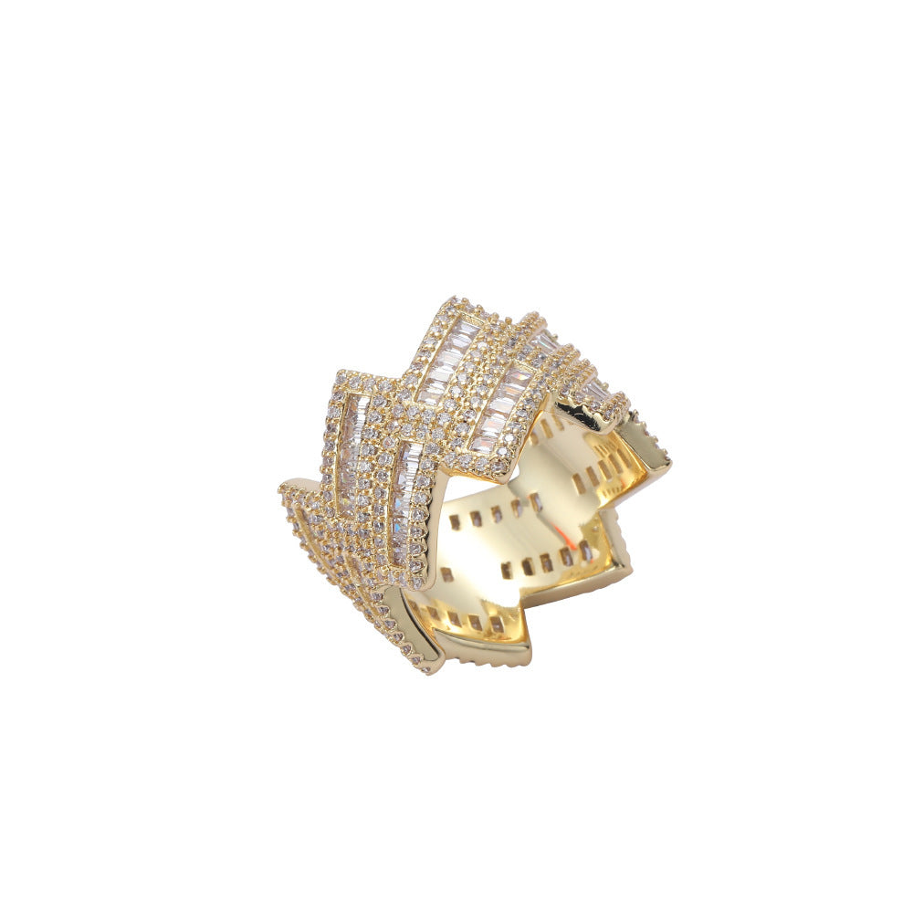 Hip Hop Ring Unisex Fangyuan