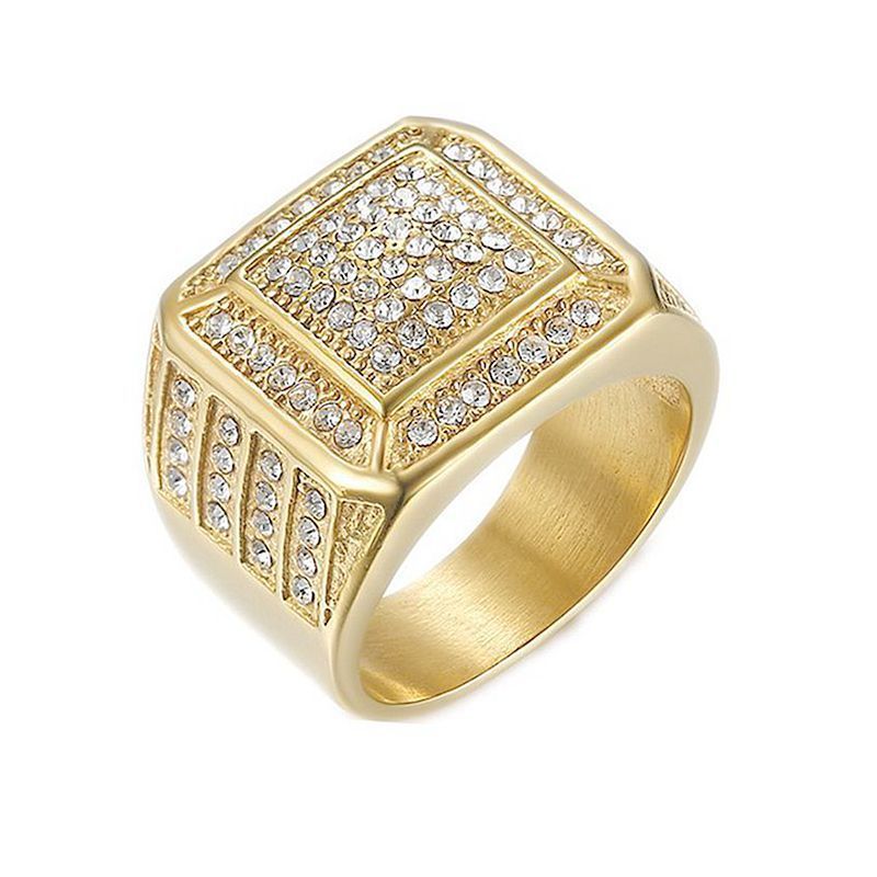 Hip Hop Club Stainless Steel Ring