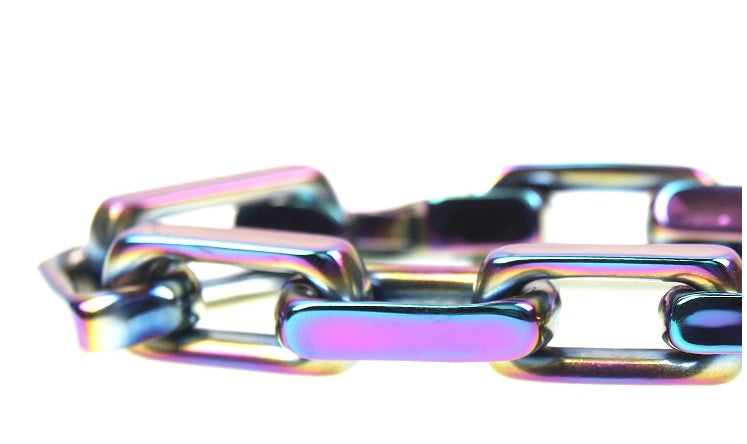 Hip hop male color bracelet