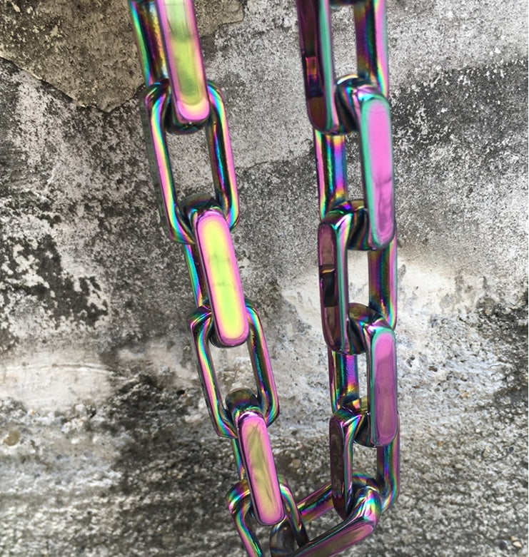 Hip hop male color bracelet