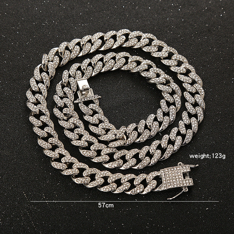Hip-hop Rap Alloy Necklace