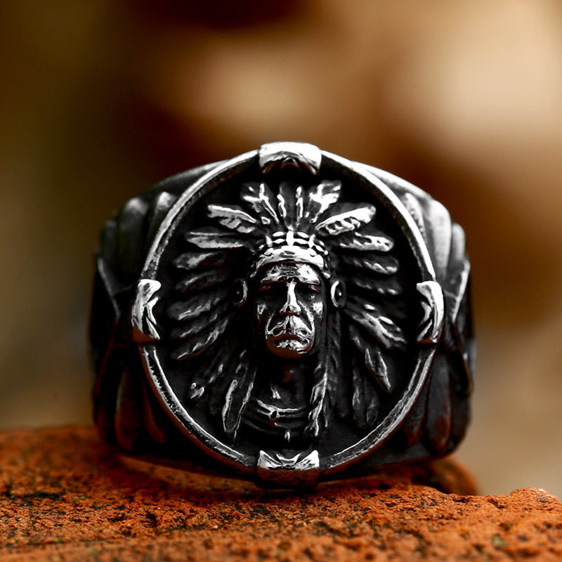 Stainless Steel Hip Hop Ring