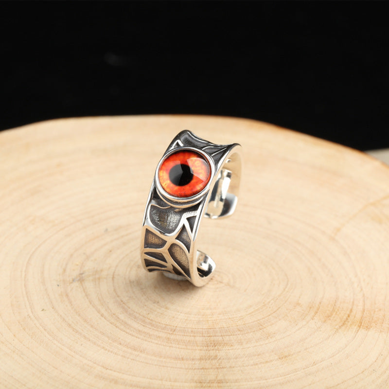 S925 Sterling Silver Adjustable Hip Hop Ring