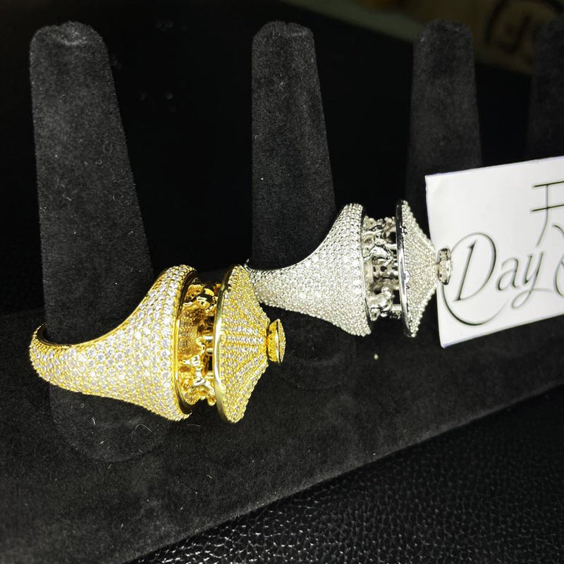 Personalized Hip Hop Ring