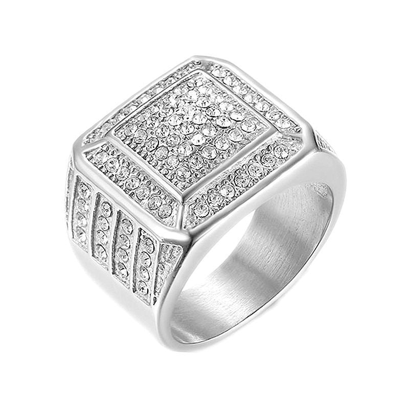 Hip Hop Club Stainless Steel Ring