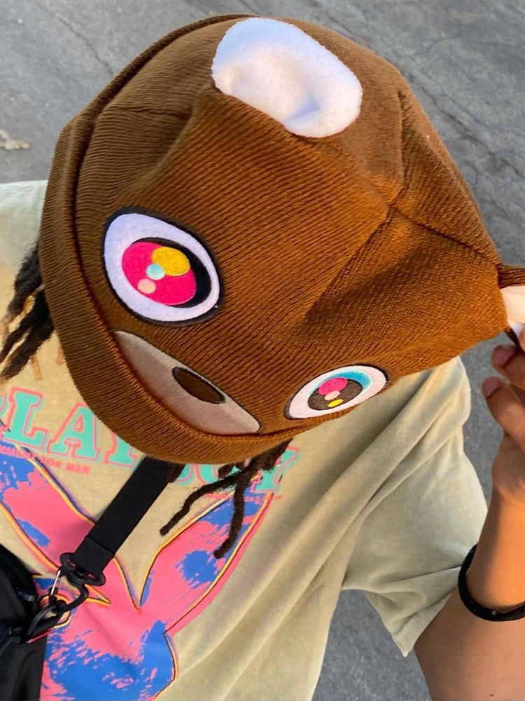 Bear Men And Women Winter Ears Cold Hip Hop Casual