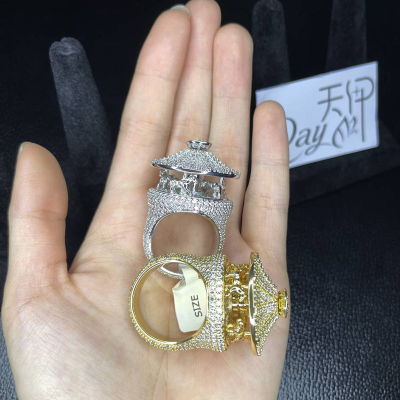 Personalized Hip Hop Ring
