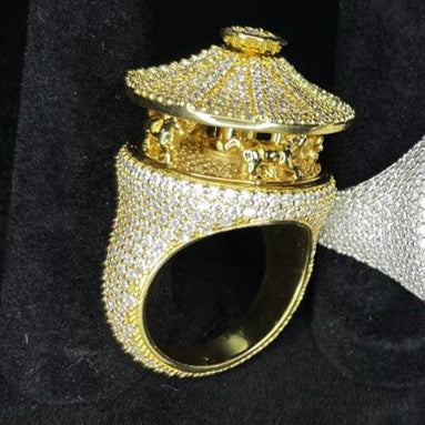 Personalized Hip Hop Ring