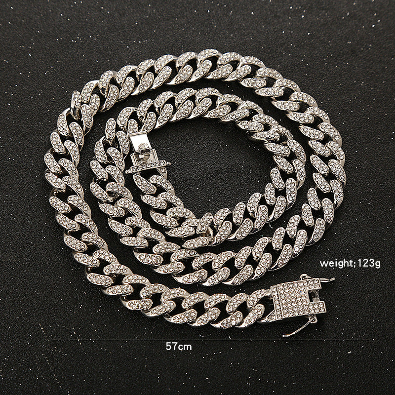 Hip-hop Rap Alloy Necklace