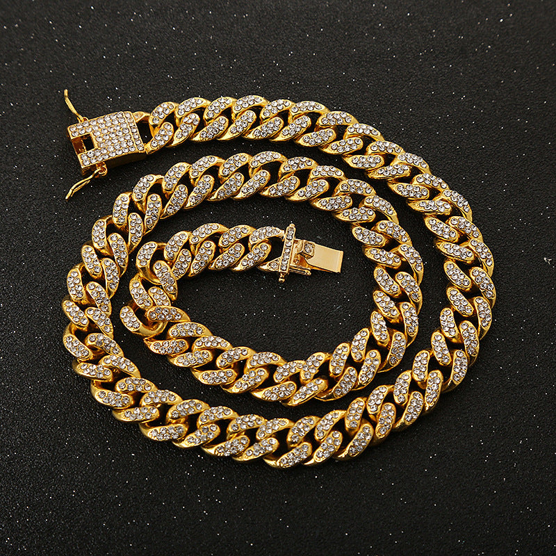 Hip-hop Rap Alloy Necklace